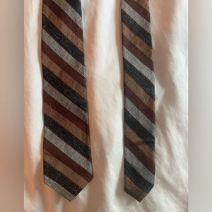 Vintage striped tie- thin style
